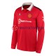 Manchester United 2022-2023 Herren Trikot Heim Langarm