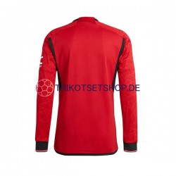 Manchester United 2023-2024 Herren Trikot Heim Langarm