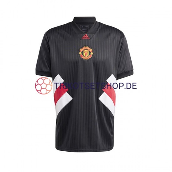 Manchester United Icon Retro 2022-2023 Herren Trikot Heim Kurzarm