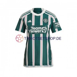 Manchester United Frauen Trikot 2023-2024 Auswärts Kurzarm
