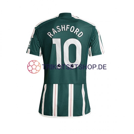Manchester United Marcus Rashford 10 2023-2024 Herren Trikot Auswärts Kurzarm