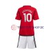 Manchester United Marcus Rashford 10 2023-2024 Kinder Trikotset Heim Kurzarm