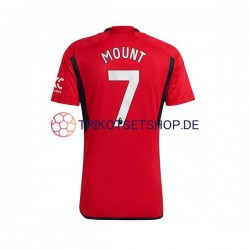 Manchester United Mount 7 2023-2024 Herren Trikot Heim Kurzarm