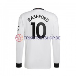 Manchester United Rashford 10 2022-2023 Herren Trikot Auswärts Langarm