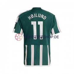 Manchester United Rasmus Hojlund 11 2023-2024 Herren Trikot Auswärts Kurzarm