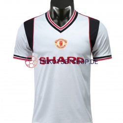 Manchester United Retro 1985 Herren Trikot Auswärts Kurzarm