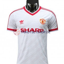 Manchester United Retro 1986 Herren Trikot Auswärts Kurzarm