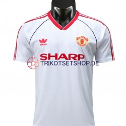 Manchester United Retro 1988 Herren Trikot Auswärts Kurzarm