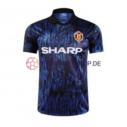 Manchester United Retro 1993 Herren Trikot Auswärts Kurzarm