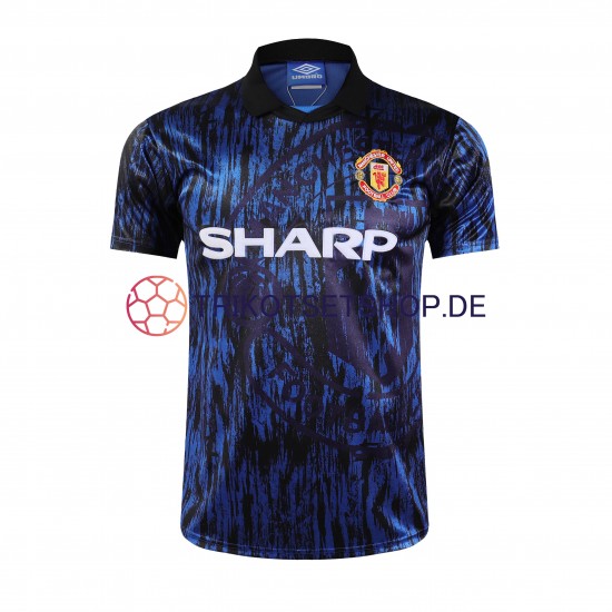 Manchester United Retro 1993 Herren Trikot Auswärts Kurzarm