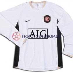 Manchester United Retro 2006-2007 Herren Trikot Auswärts Langarm