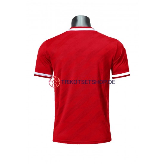 Manchester United Retro 1986 Herren Trikot Heim Kurzarm