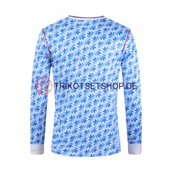 Manchester United Retro 1992 Herren Trikot Heim Langarm