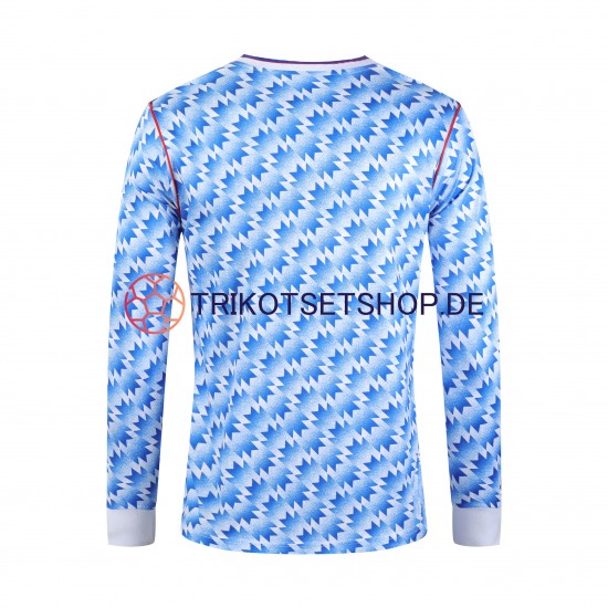 Manchester United Retro 1992 Herren Trikot Heim Langarm