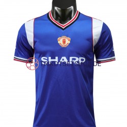 Manchester United Retro 1985 Herren Trikot Ausweich Kurzarm
