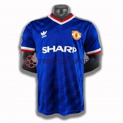 Manchester United Retro 1986 Herren Trikot Ausweich Kurzarm