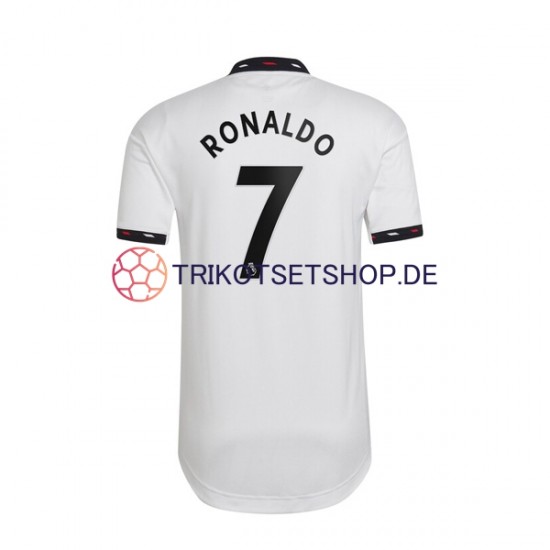 Manchester United Ronaldo 7 2022-2023 Herren Trikot Auswärts Kurzarm