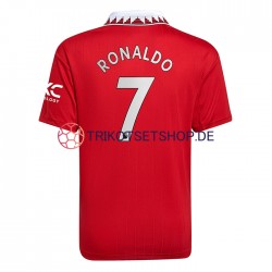 Manchester United Ronaldo 7 2022-2023 Herren Trikot Heim Kurzarm