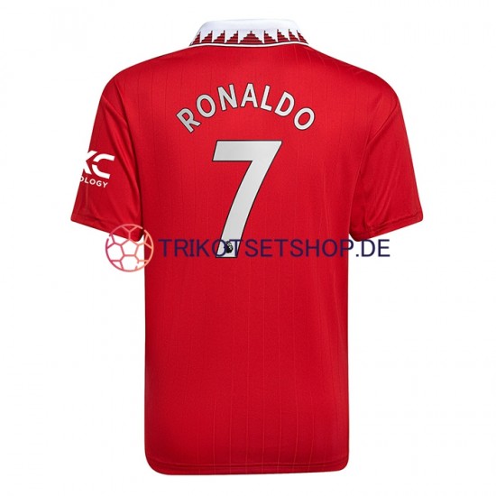 Manchester United Ronaldo 7 2022-2023 Herren Trikot Heim Kurzarm