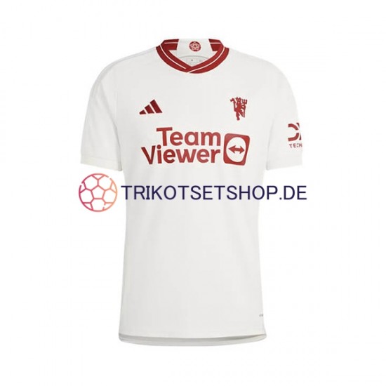 Manchester United 2023-2024 Herren Trikot Ausweich Kurzarm