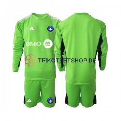 CF Montréal 2023-2024 Torwart Kinder Trikotset Heim Langarm