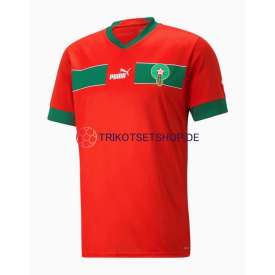 Marokko World Cup 2022 Herren Trikot Heim Kurzarm