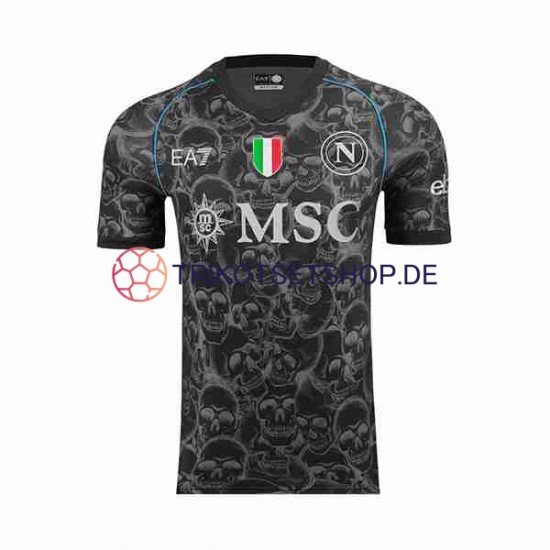 SSC Neapel Halloween 2023-2024 Herren Trikot Heim Kurzarm