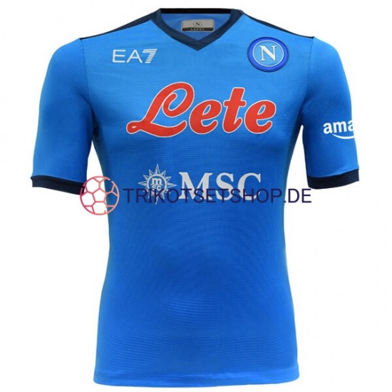 SSC Neapel 2021-2022 Herren Trikot Heim Kurzarm