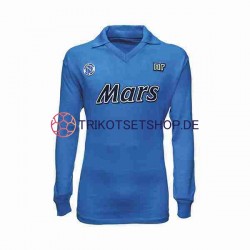 SSC Neapel Retro 1989 1990 Herren Trikot Heim Langarm