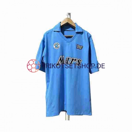 SSC Neapel Retro 1989 1990 Herren Trikot Heim Kurzarm