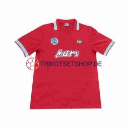 SSC Neapel Retro 1988 1989 Herren Trikot Ausweich Kurzarm