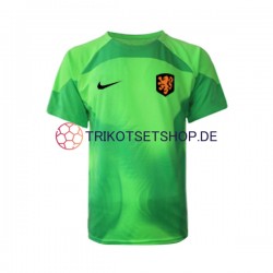 Niederlande World Cup 2022 Torwart Herren Trikot Auswärts Kurzarm