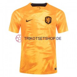 Niederlande World Cup 2022 Herren Trikot Heim Kurzarm