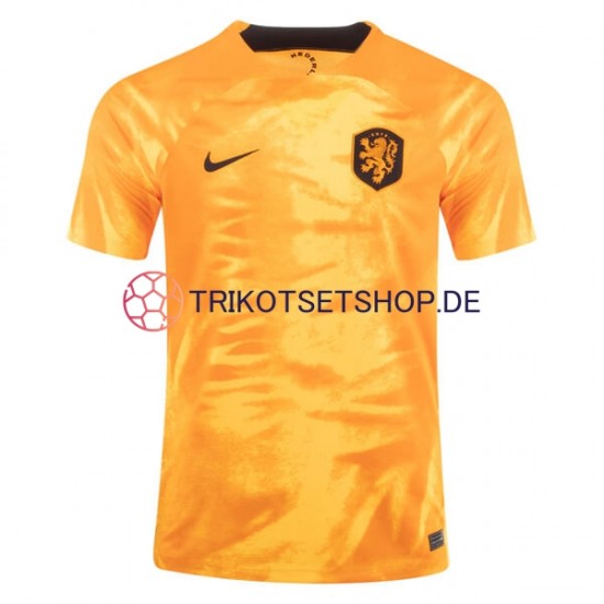 Niederlande World Cup 2022 Herren Trikot Heim Kurzarm