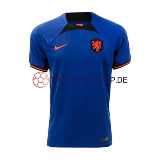 Niederlande Memphis 10 World Cup 2022 Herren Trikot Auswärts Kurzarm