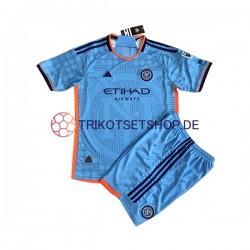 New York City FC 2023 Kinder Trikotset Heim Kurzarm