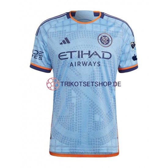 New York City FC 2023-2024 Herren Trikot Heim Kurzarm