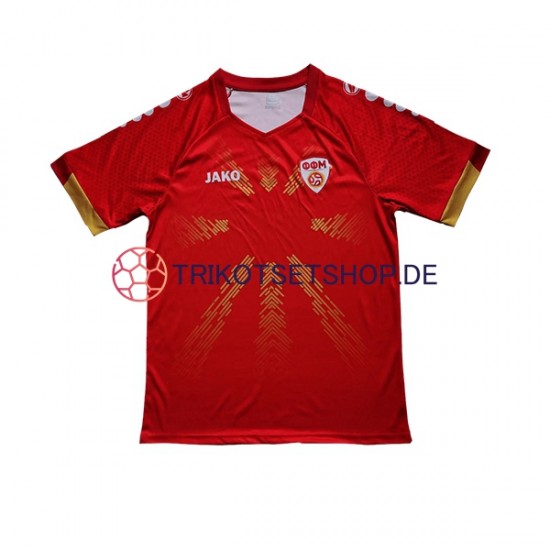Nordmazedonien 2023 Herren Trikot Heim Kurzarm