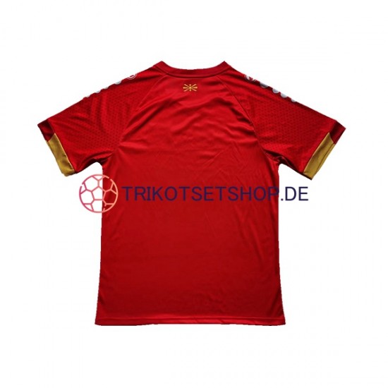 Nordmazedonien 2023 Herren Trikot Heim Kurzarm