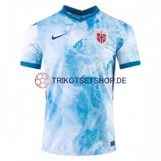 Norwegen 2020-2021 Herren Trikot Auswärts Kurzarm