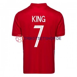 Norwegen Joshua King 7 2020-2021 Herren Trikot Heim Kurzarm