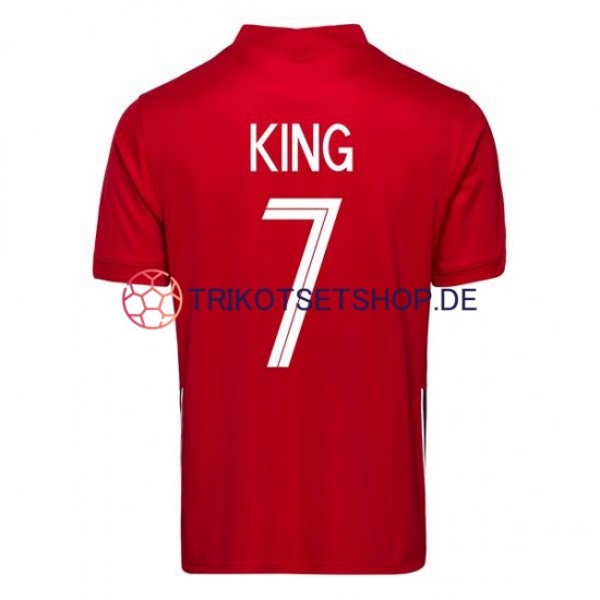 Norwegen Joshua King 7 2020-2021 Herren Trikot Heim Kurzarm