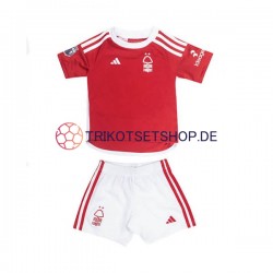 Nottingham Forest 2023-2024 Kinder Trikotset Heim Kurzarm