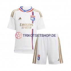 Olympique Lyon 2023-2024 Kinder Trikotset Heim Kurzarm