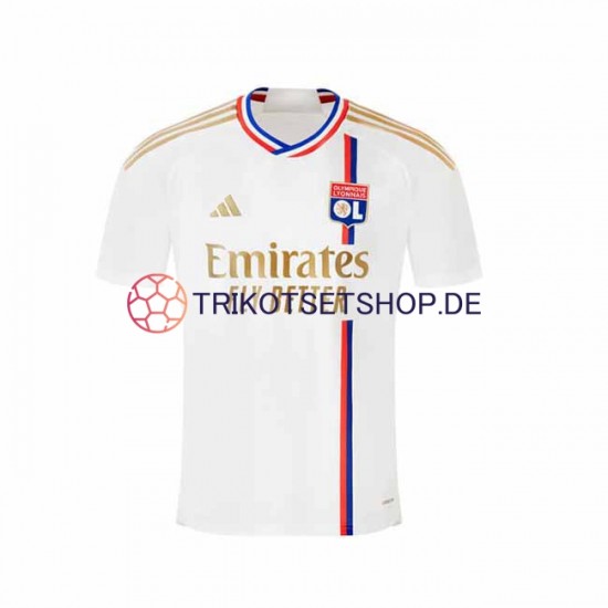 Olympique Lyon 2023-2024 Herren Trikot Heim Kurzarm