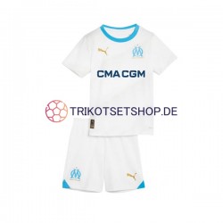 Olympique Marseille 2023-2024 Kinder Trikotset Heim Kurzarm