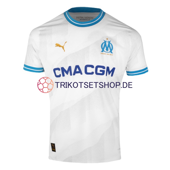 Olympique Marseille 2023-2024 Herren Trikot Heim Kurzarm