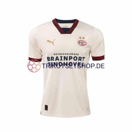 PSV Eindhoven 2023-2024 Herren Trikot Auswärts Kurzarm
