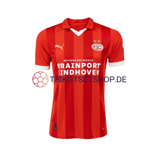 PSV Eindhoven 2023-2024 Herren Trikot Heim Kurzarm