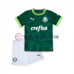 Palmeiras 2023-2024 Kinder Trikotset Heim Kurzarm